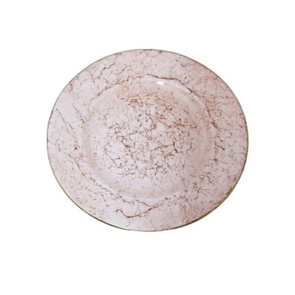 Royal Albert Bone China red/pink bread/butter Gossamer plate - Picture 1 of 2